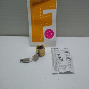 Flow Security Systems the Faucet Lock Heavy Duty Brass Construction Prevent...